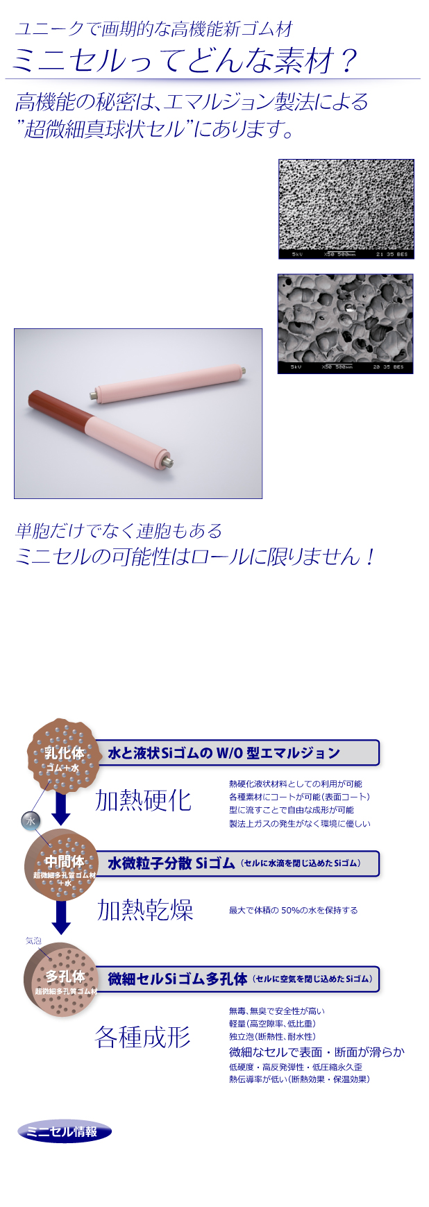 シンジーテックのミニセル技術